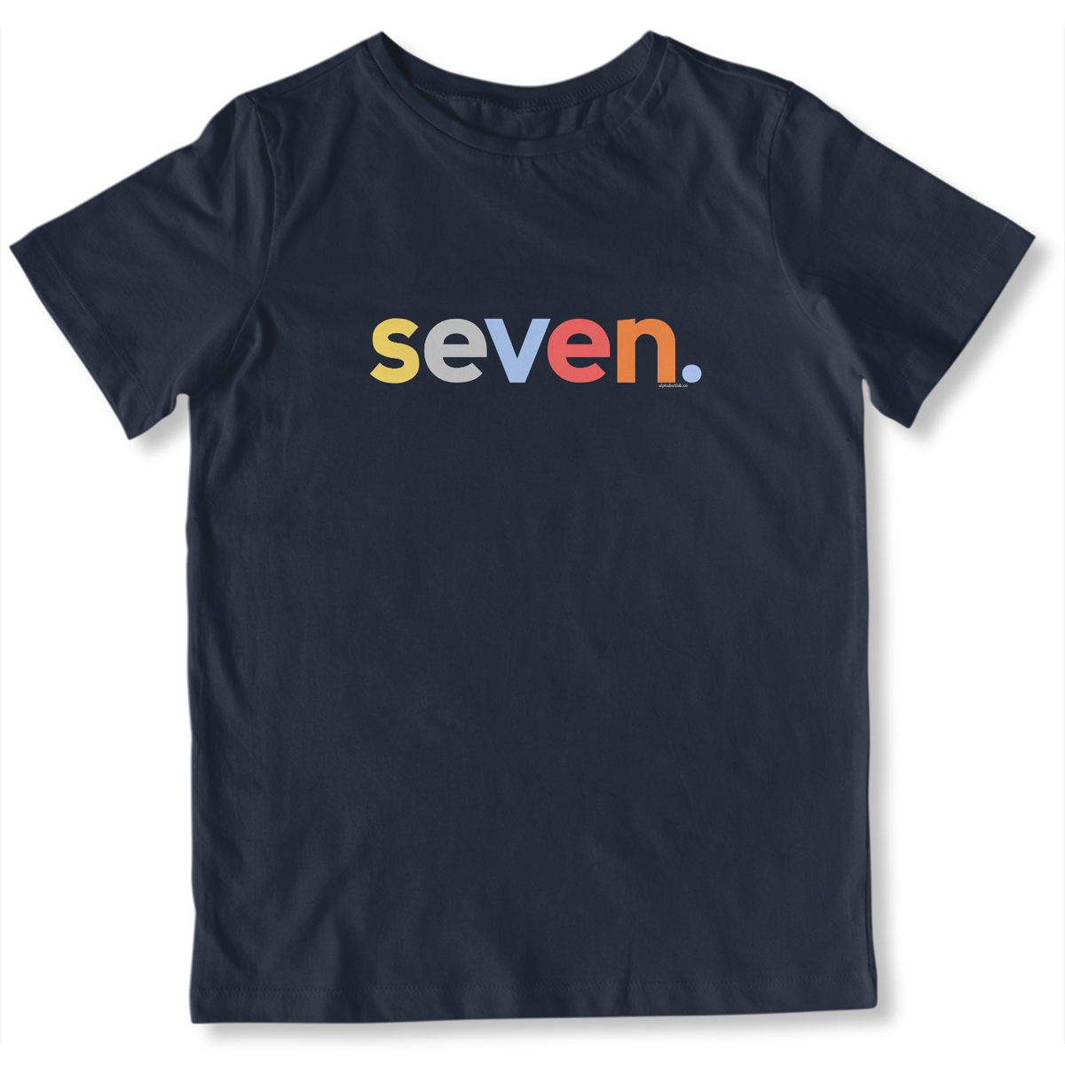 Boys 7th Birthday Shirt Seven - Original