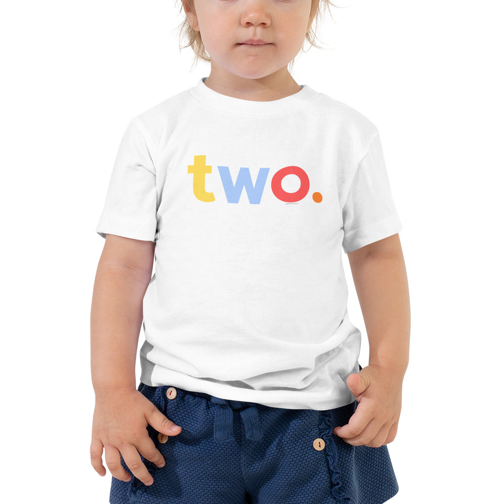 Boys 2nd Birthday Shirt Two - Original