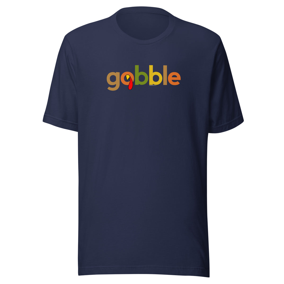 Gobble Turkey Thanksgiving T-Shirt Multi