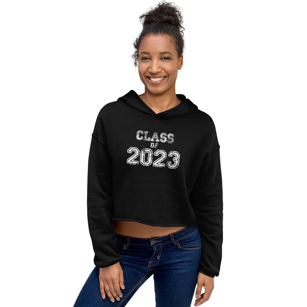 Class of 2023 Crop Hoodie Sweatshirt - Original