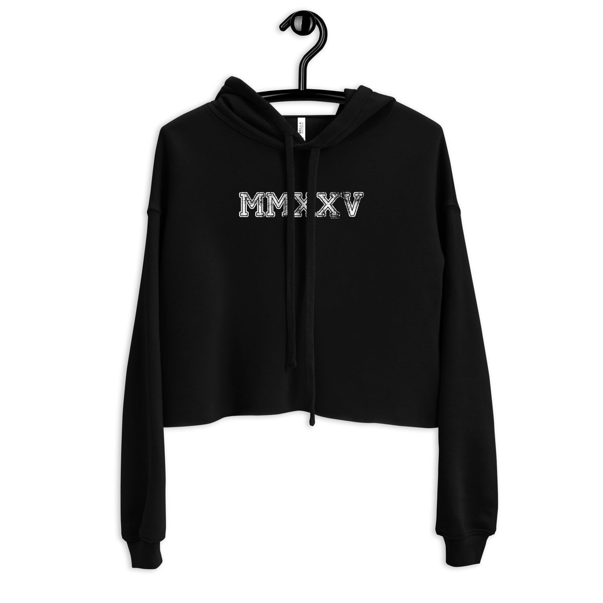 Class of 2025 MMXXV Crop Hoodie Sweatshirt - Roman