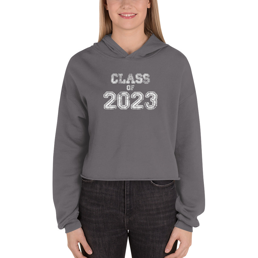 Class of 2023 Crop Hoodie Sweatshirt - Original