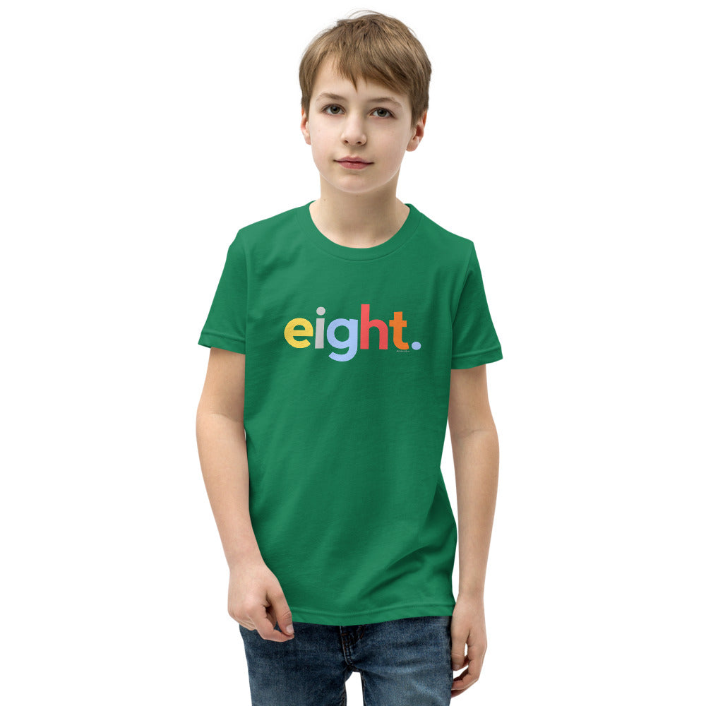 Boys 8th Birthday Shirt Eight - Original