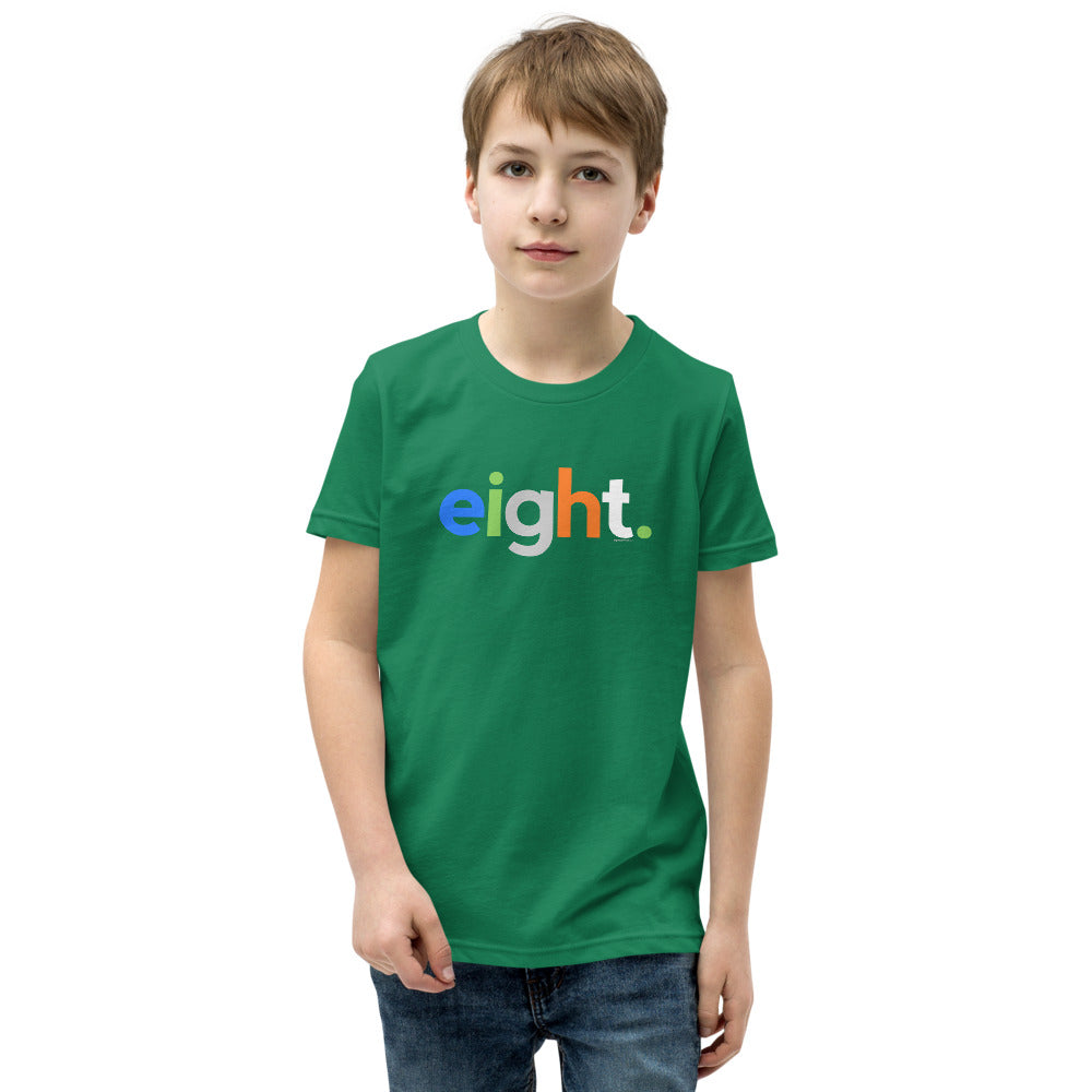 Boys 8th Birthday Shirt Eight - Alternative