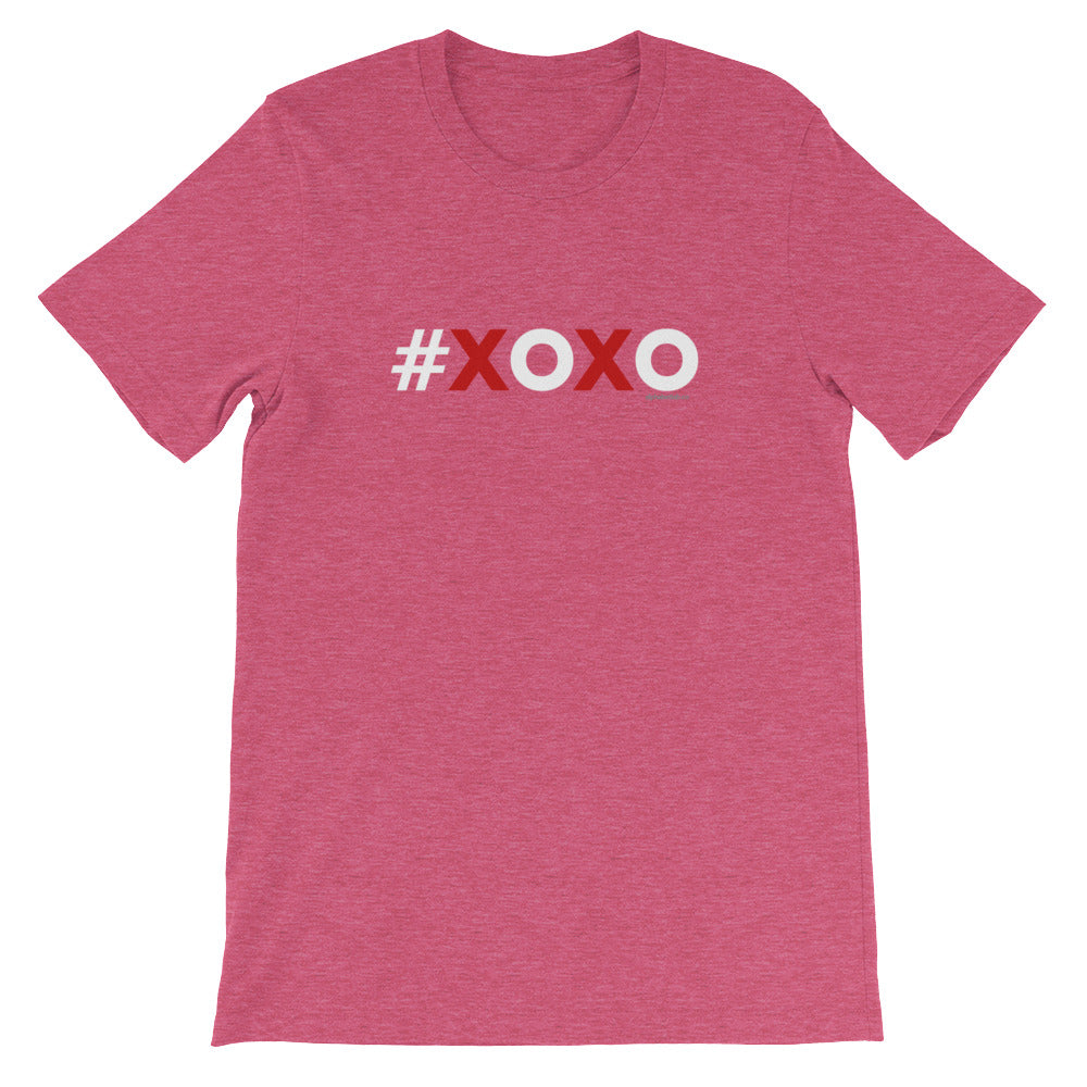 Hashtag XOXO Hugs and Kisses Valentine’s Day Heart T-Shirt