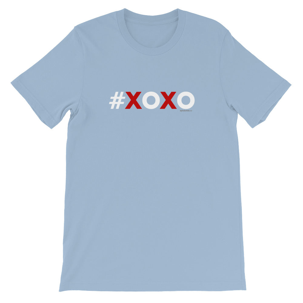 Hashtag XOXO Hugs and Kisses Valentine’s Day Heart T-Shirt