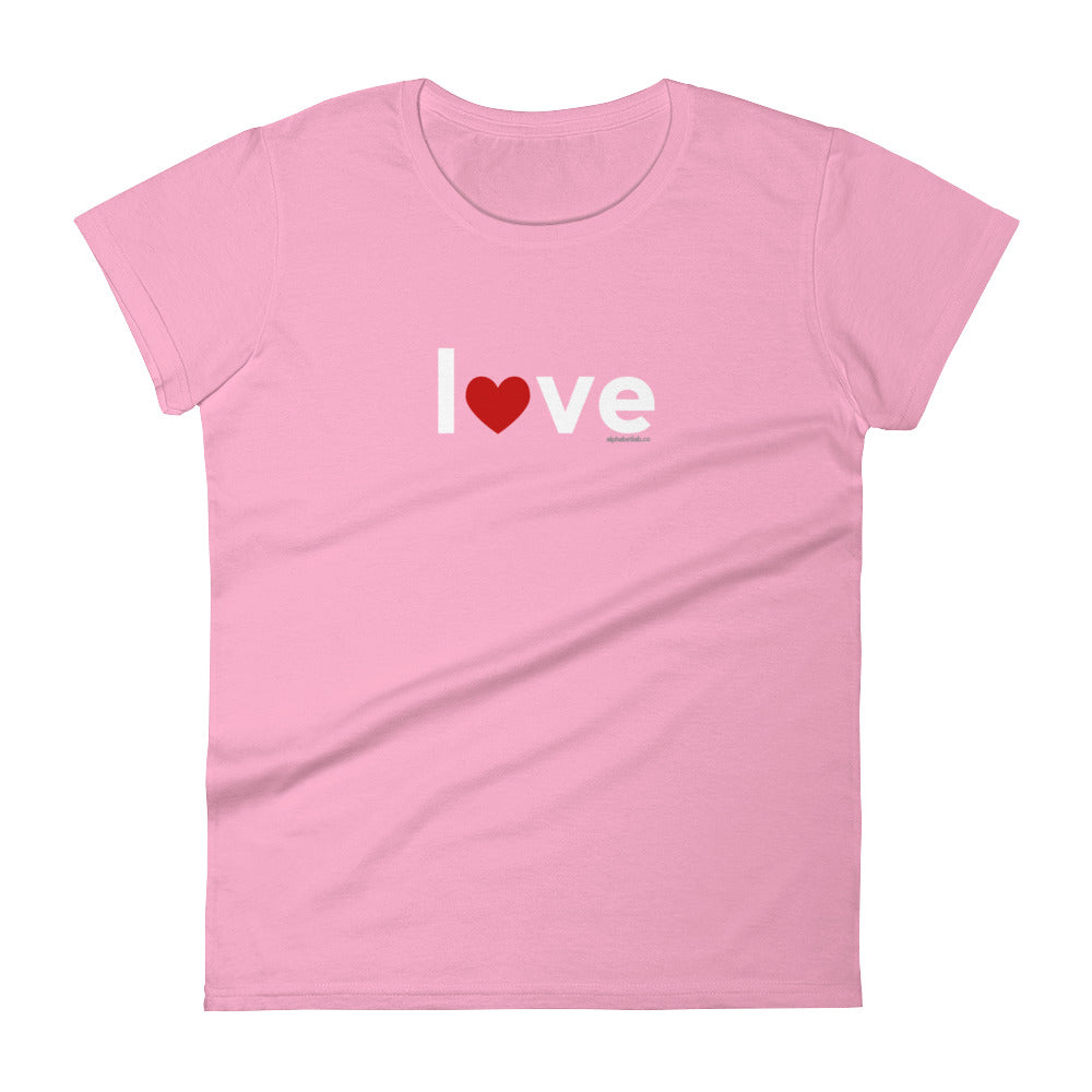 Love Womens Valentine’s Day T-Shirt