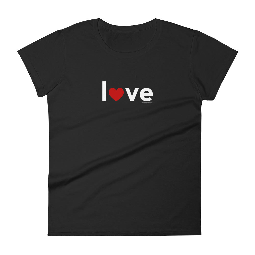 Love Womens Valentine’s Day T-Shirt