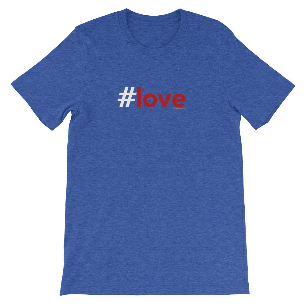 Hashtag Love Red Valentine’s Day T-Shirt