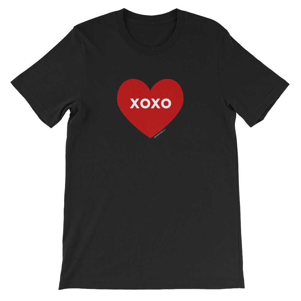 XOXO Hugs and Kisses Heart Valentine’s Day T-Shirt