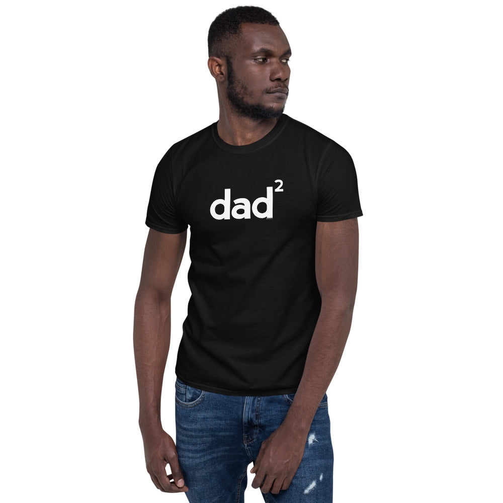 Dad of Two Basic Dad T-Shirt Lower Case - Exponent