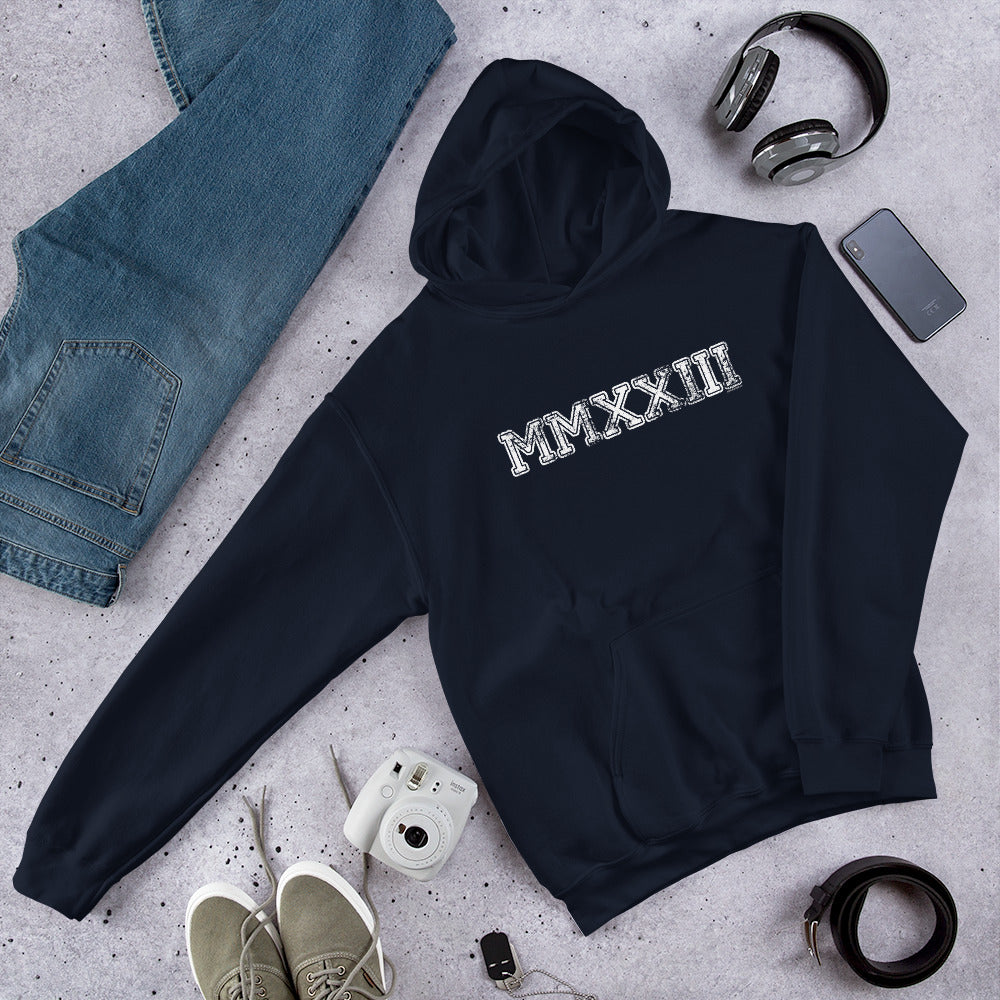 Class of 2023 MMXXIII Hoodie Sweatshirt - Roman