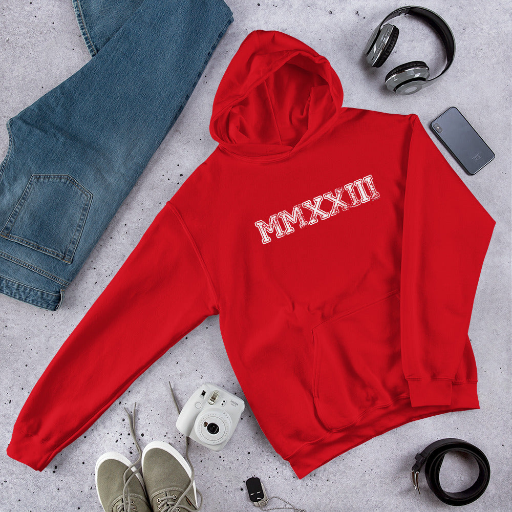 Class of 2023 MMXXIII Hoodie Sweatshirt - Roman