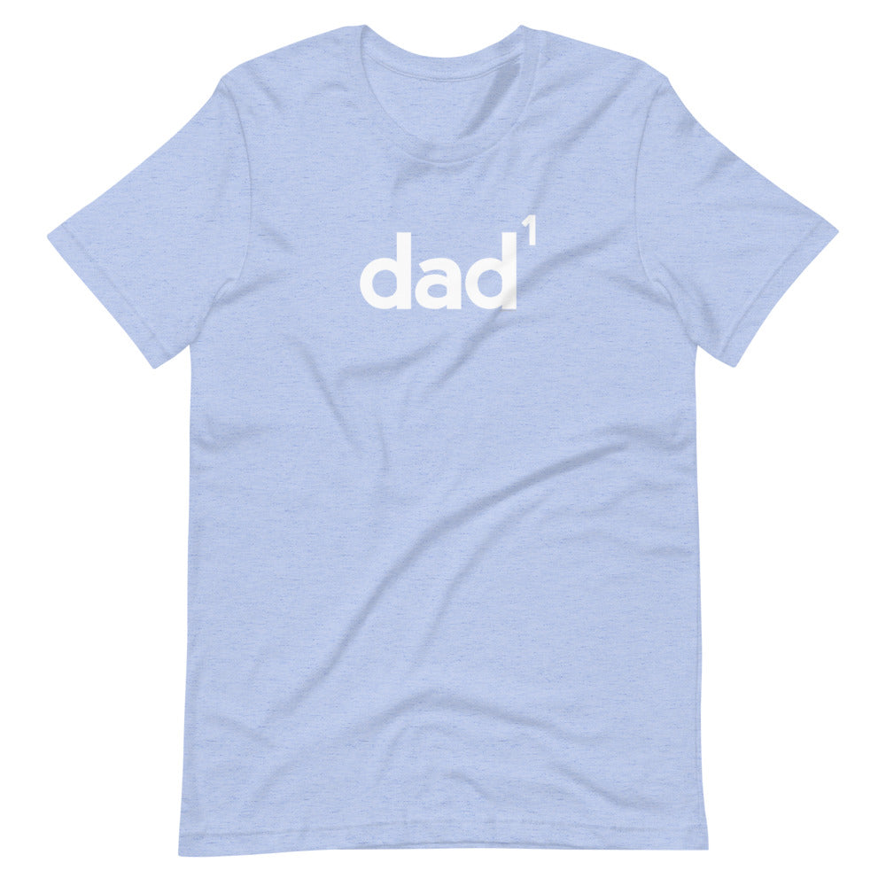 Dad of One Basic Dad T-Shirt Lower Case - Exponent