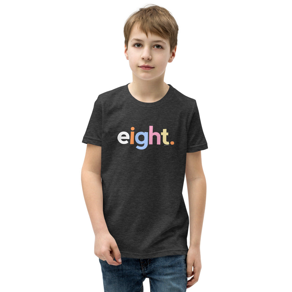 Girls 8th Birthday Shirt Eight - Alternative