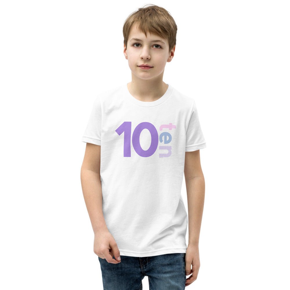 Girls 10th Birthday Shirt Ten - Number