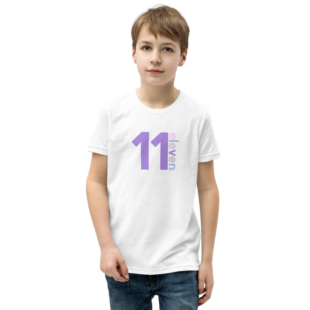 Girls 11th Birthday Shirt Eleven - Number