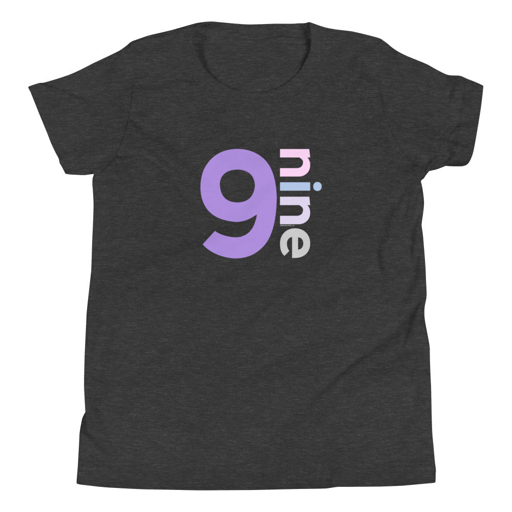 Girls 9th Birthday Shirt - Number